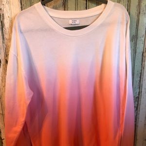 Pink Ombré Sweatshirt